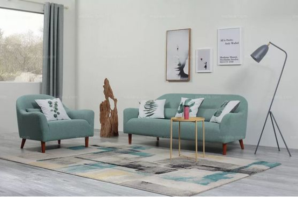 为了一张颜值高又实用的布艺沙发，我选遍了整个家具城